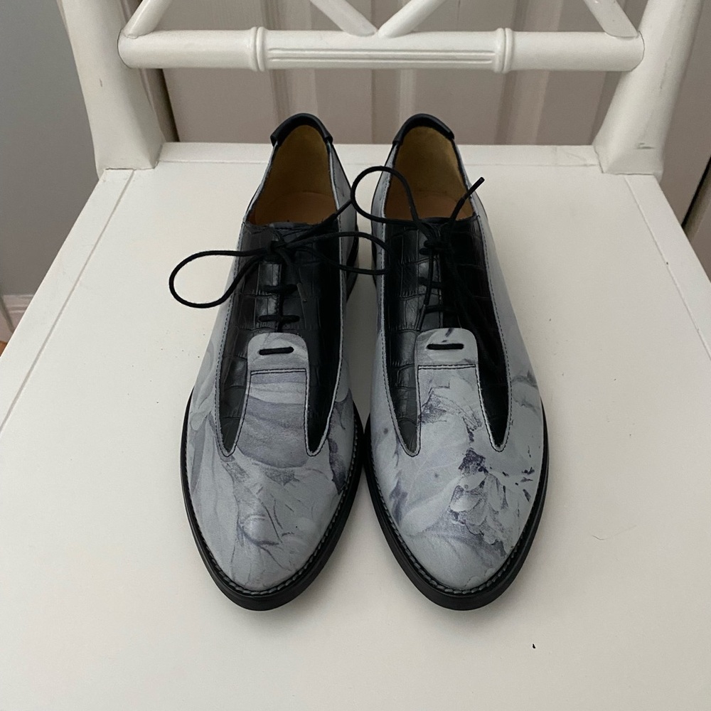 John Fluevog limited edition Oxford marble